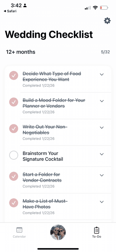 Daily I Do App Screenshot